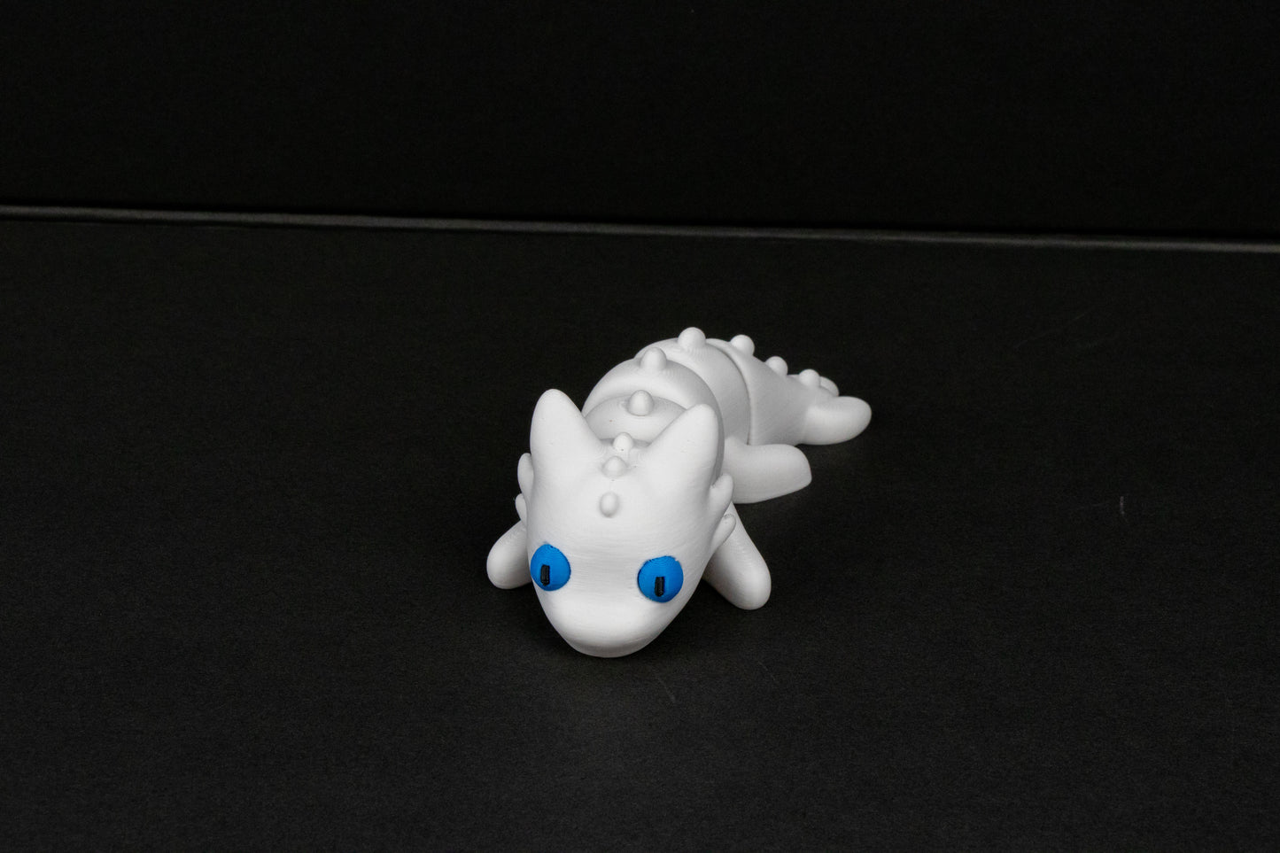 Poseable Dragon Companion – 3D Printed Display Creature (Dark or Light)