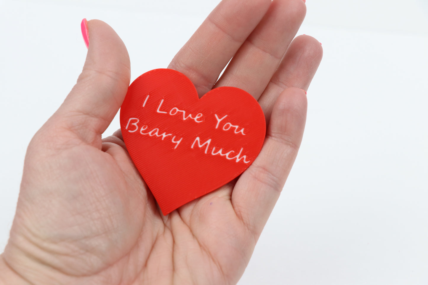 3D Printed Multi-Color Bear – A Beary Special Gift! (With or Without Heart)