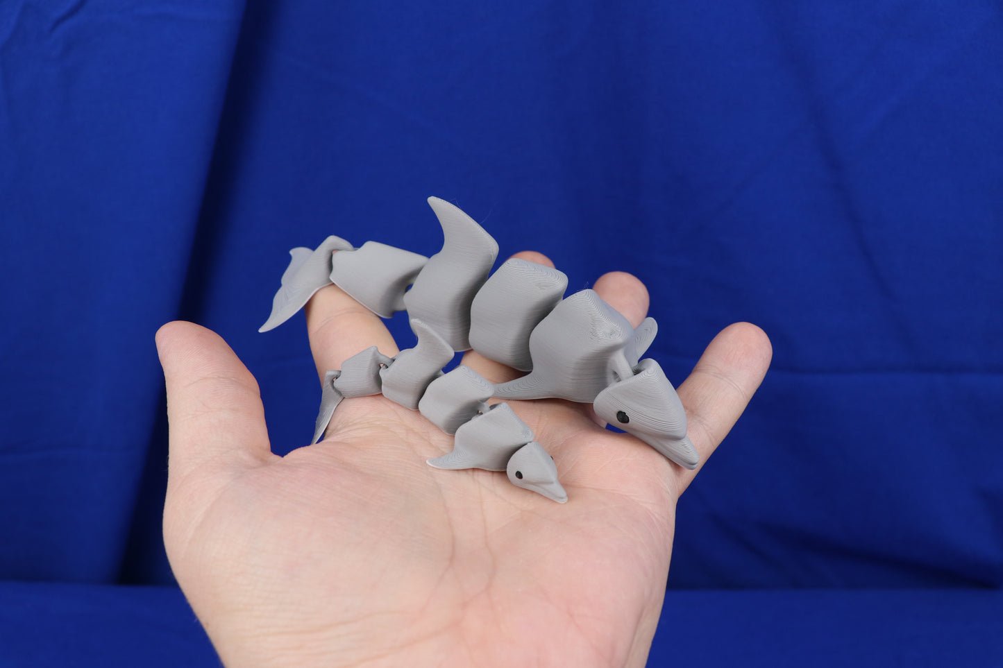 3D-Printed Articulated Sea Creatures – Poseable Ocean Animal Figures