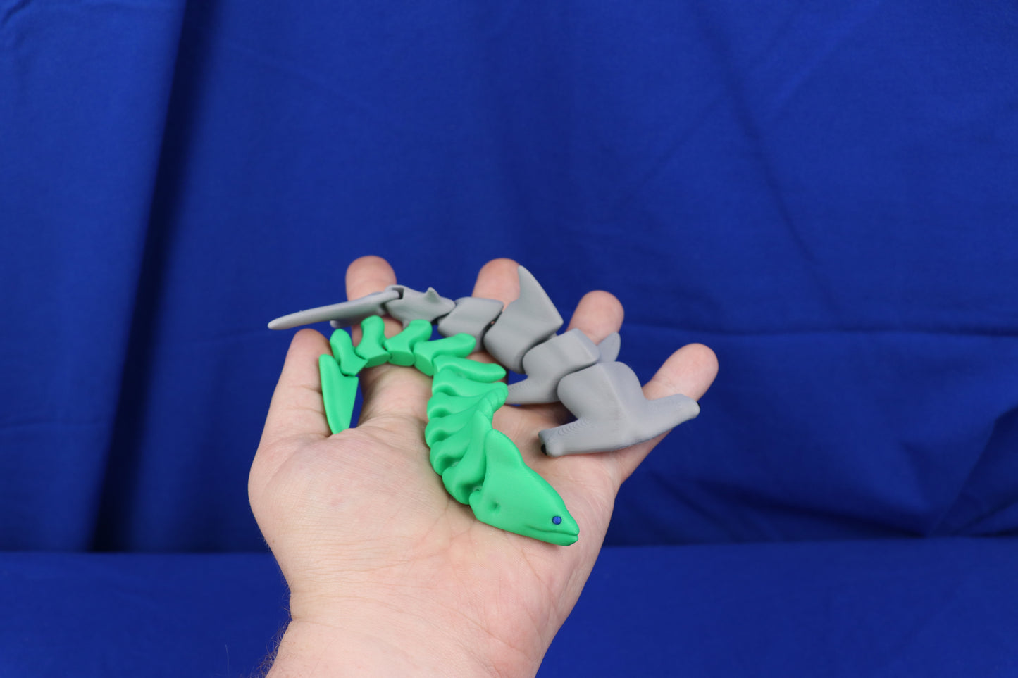 3D-Printed Articulated Sea Creatures – Poseable Ocean Animal Figures