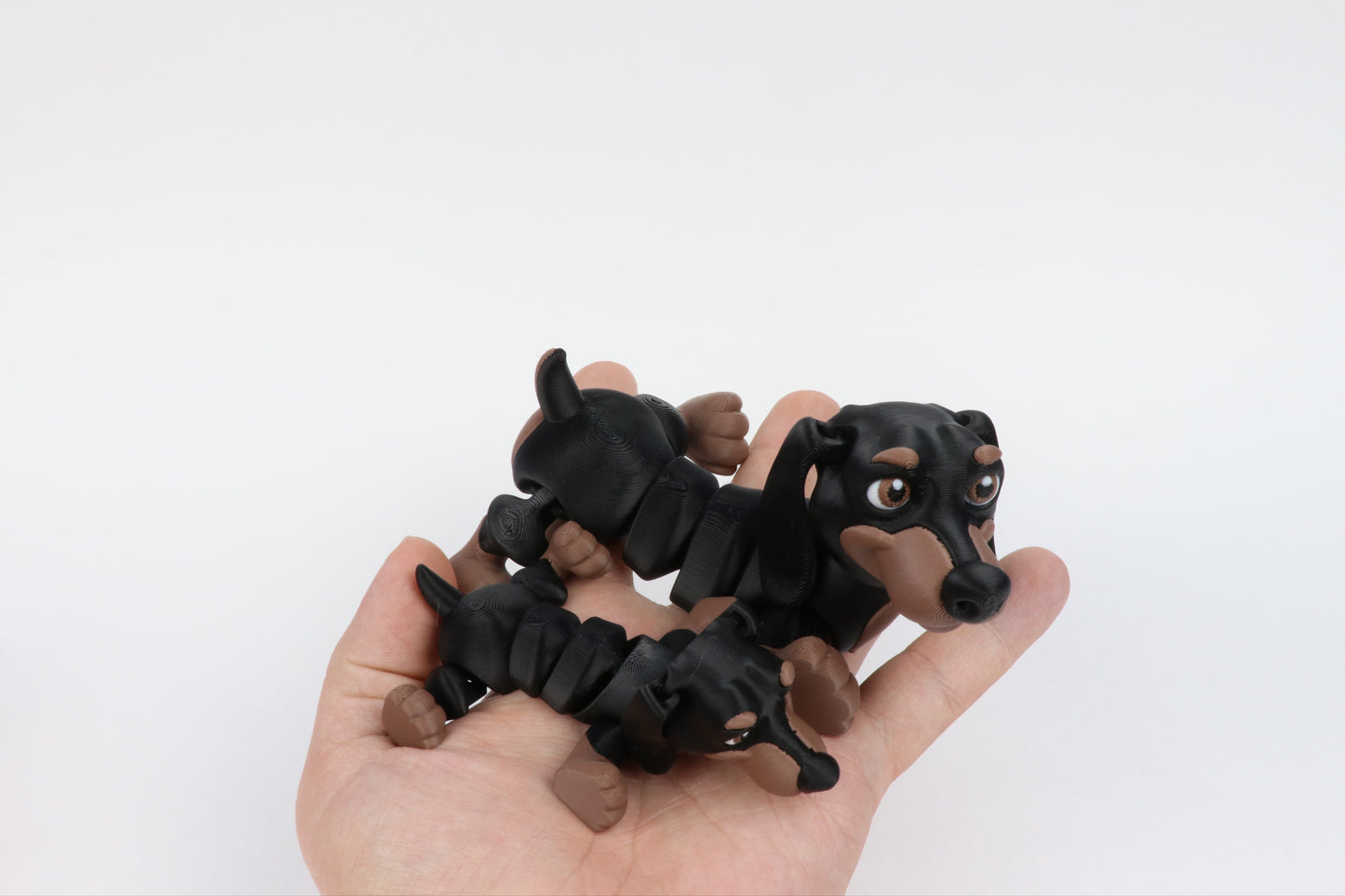 Articulated Pet Figures – Poseable Decor in Multi-Color PLA - 3D Printed