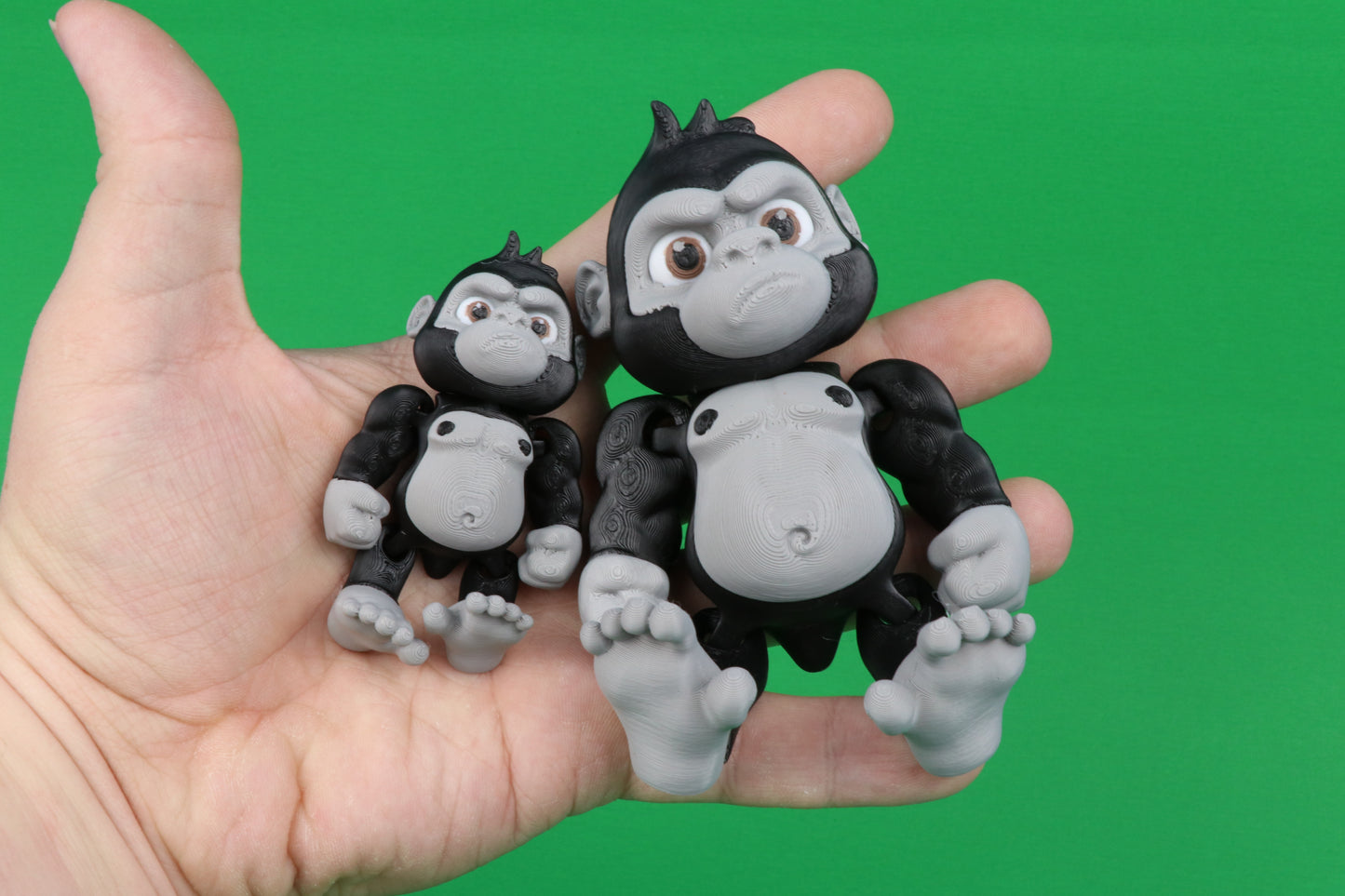Wildlife Figures – Articulated Decor in Multi-Color PLA - 3D Printed