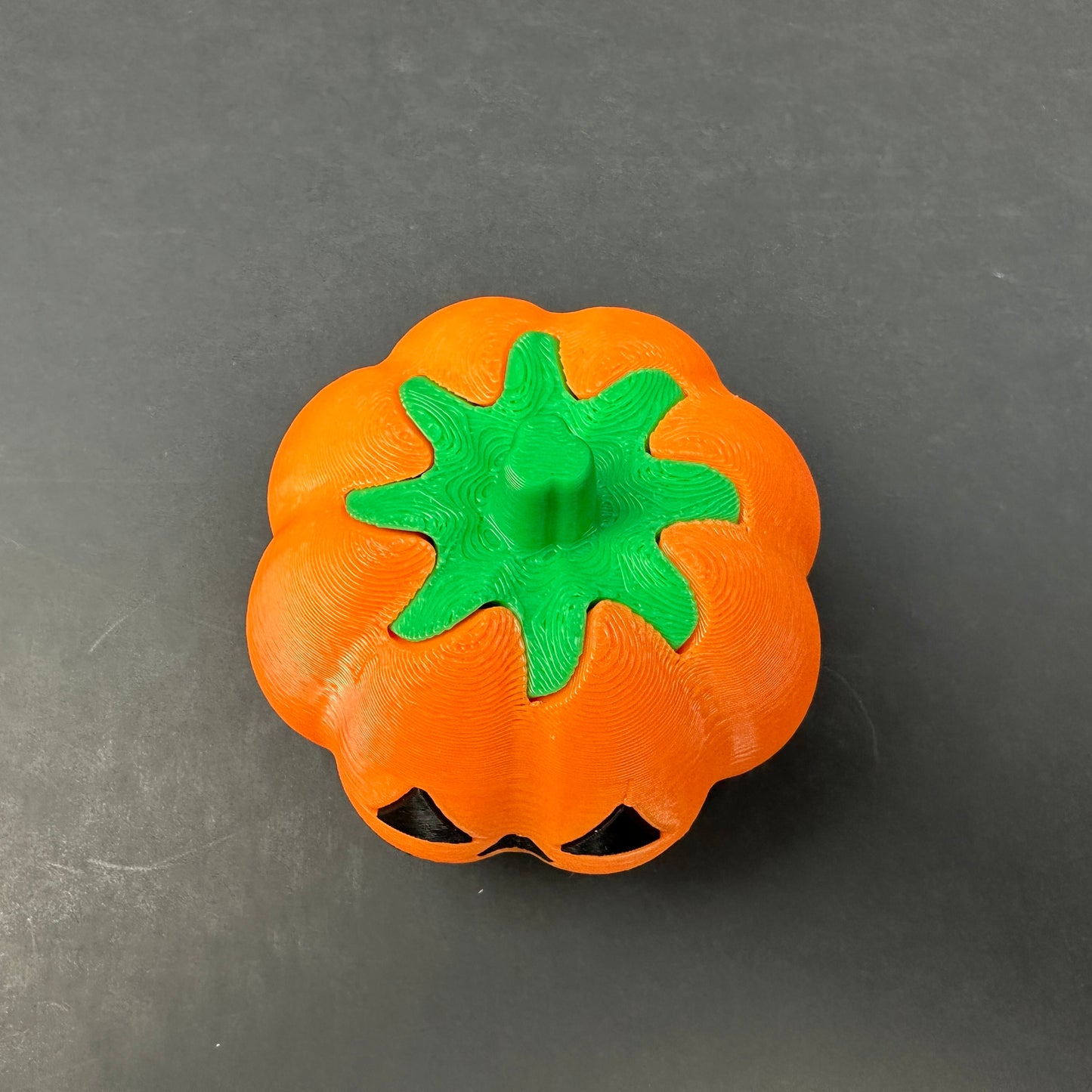 Jack-O'-Lantern and Halloween Ghost Decor Set - 3D Printed Fun for Home (1 Ghost, 2 Jack-O'-Lanterns)