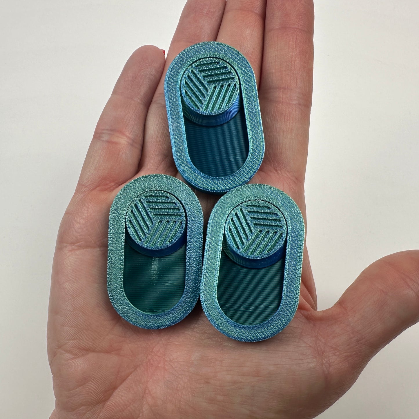 12-Piece Hand-Finished 3D-Printed Fidget Set – Colorful Sensory Fun for All Ages