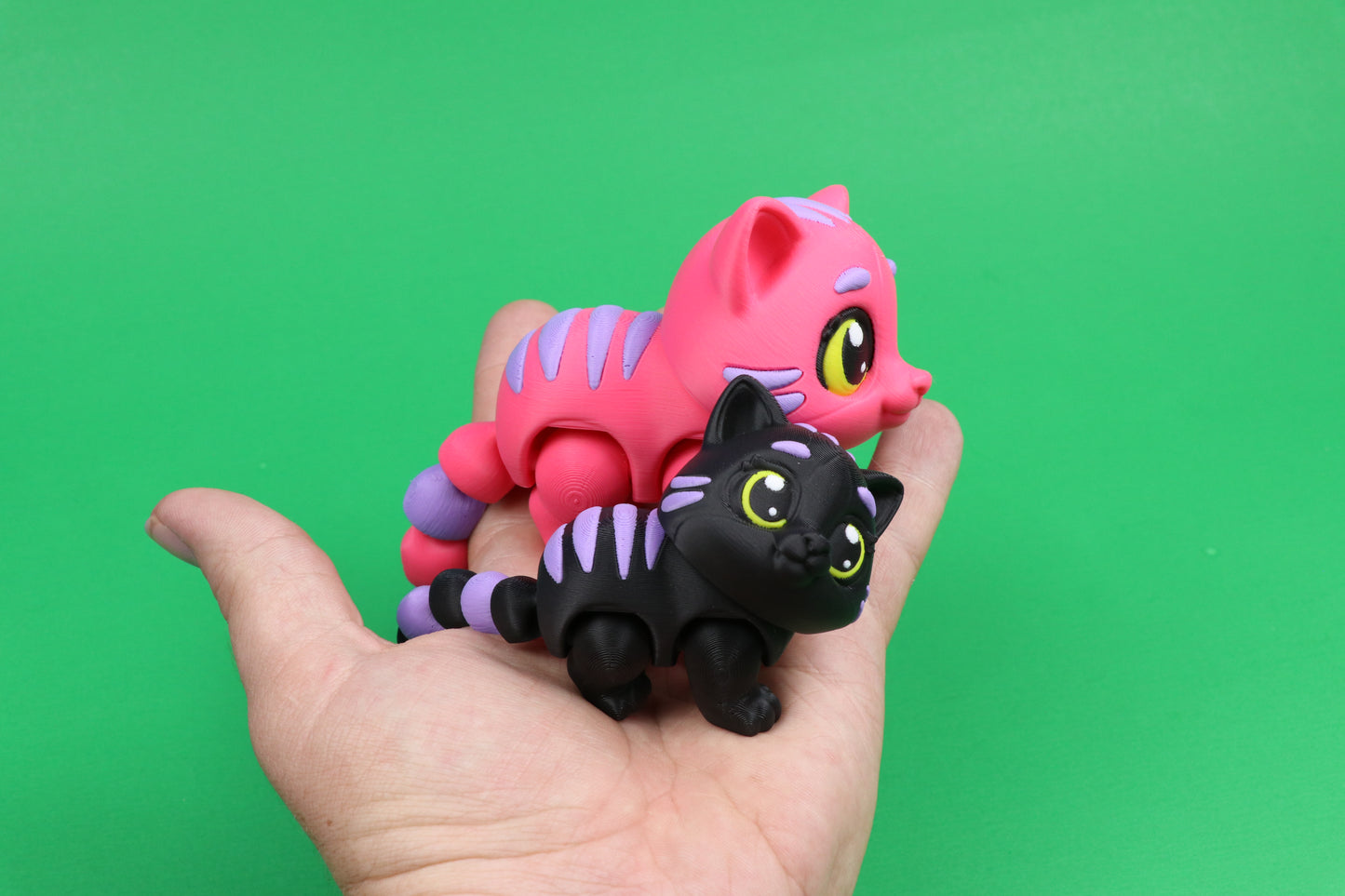 Spooky Season Special – Cheshire Kitty in Black & Purple