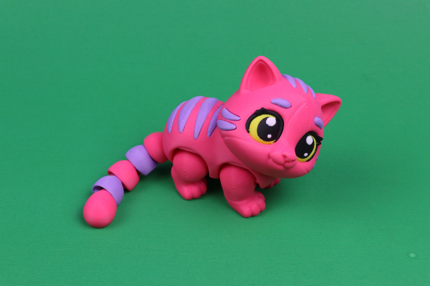 Spooky Season Special – Cheshire Kitty in Black & Purple