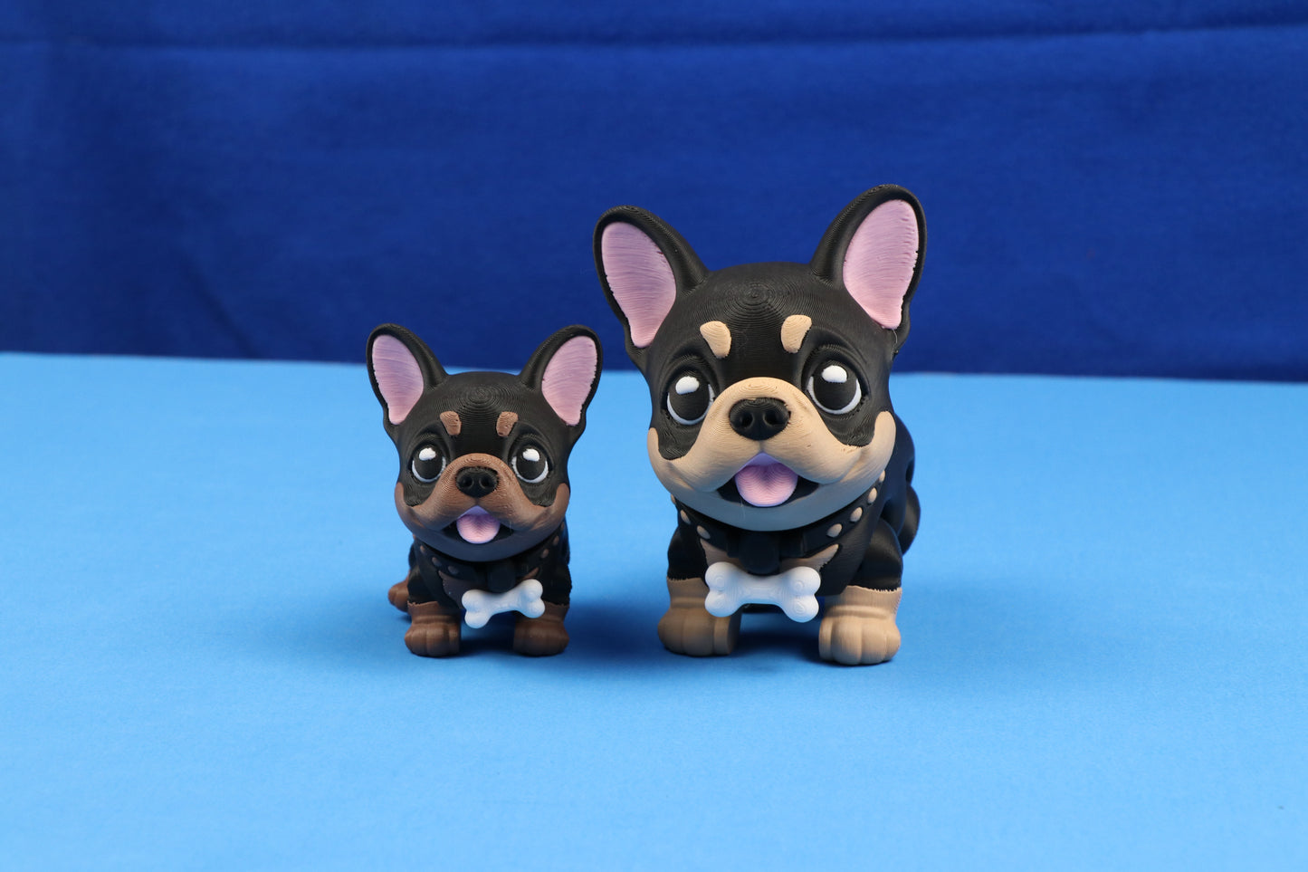 French Bulldog Figure – Poseable Desk Decor – Multiple Color Options!