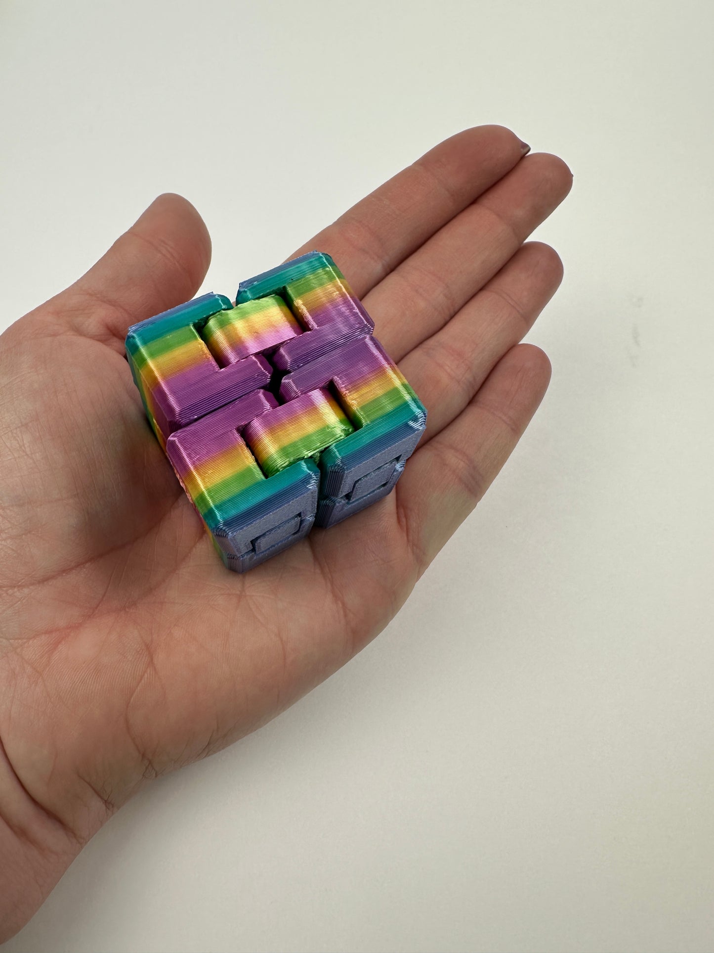 12-Piece Hand-Finished 3D-Printed Fidget Set – Colorful Sensory Fun for All Ages