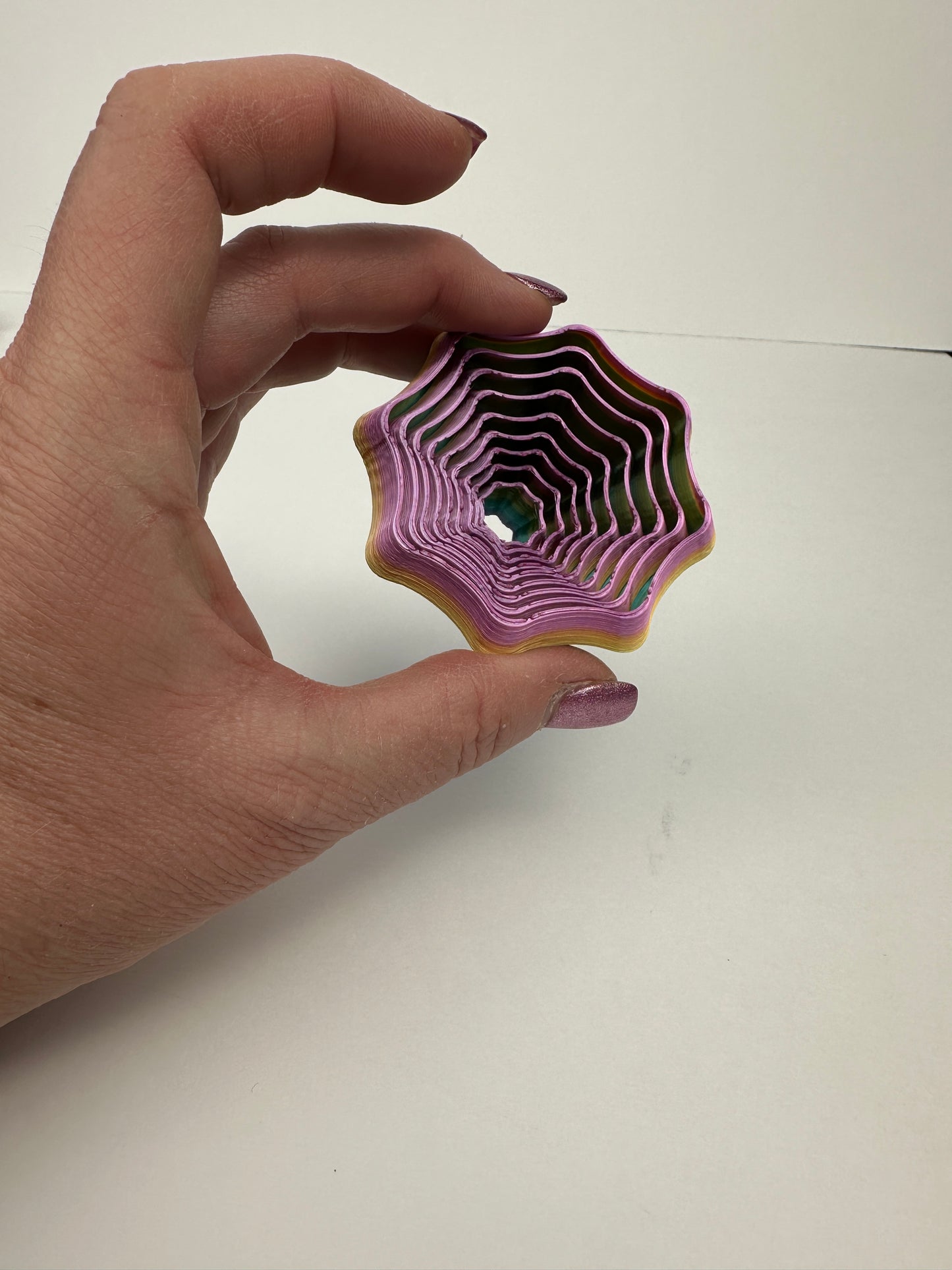 12-Piece Hand-Finished 3D-Printed Fidget Set – Colorful Sensory Fun for All Ages