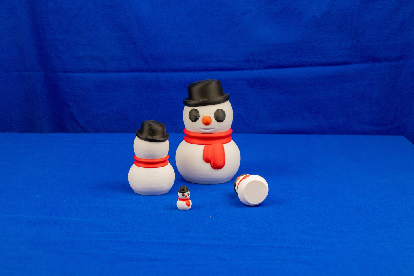 Snowman Figurine – 3D Printed Winter Decor
