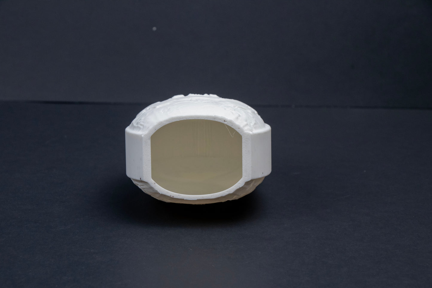 Glowing Bunny Egg Tea Light Holder – Easter Bunny Luminary Decor – Includes LED Tea Light