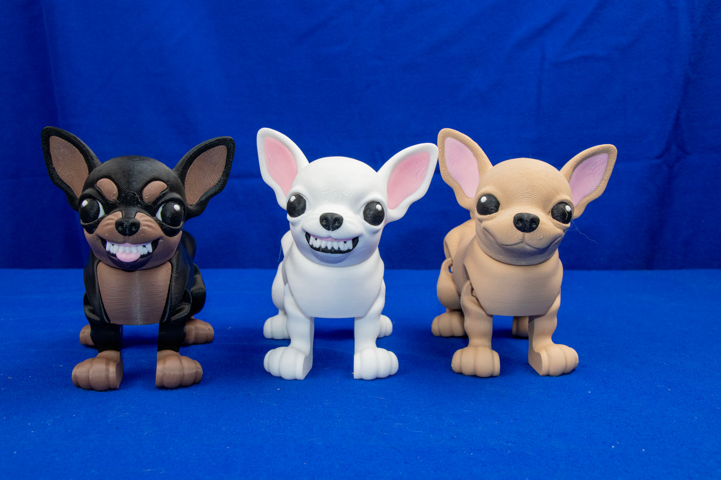 Articulated Chihuahua – Poseable Desk Companion in Multiple Styles – Customization Available!