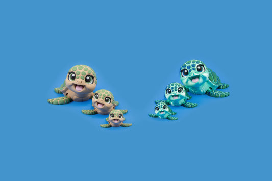 Shell Whisperer: 3D‑Printed Articulated Sea Turtle Décor