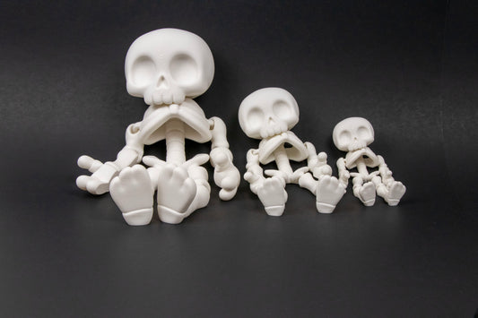 Bones the Skeleton – Articulated 3D Printed Spooky Figure