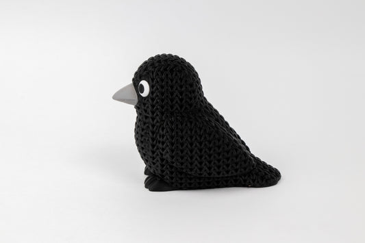 Poe the Crochet Crow – Adorable Gothic Bird Decor