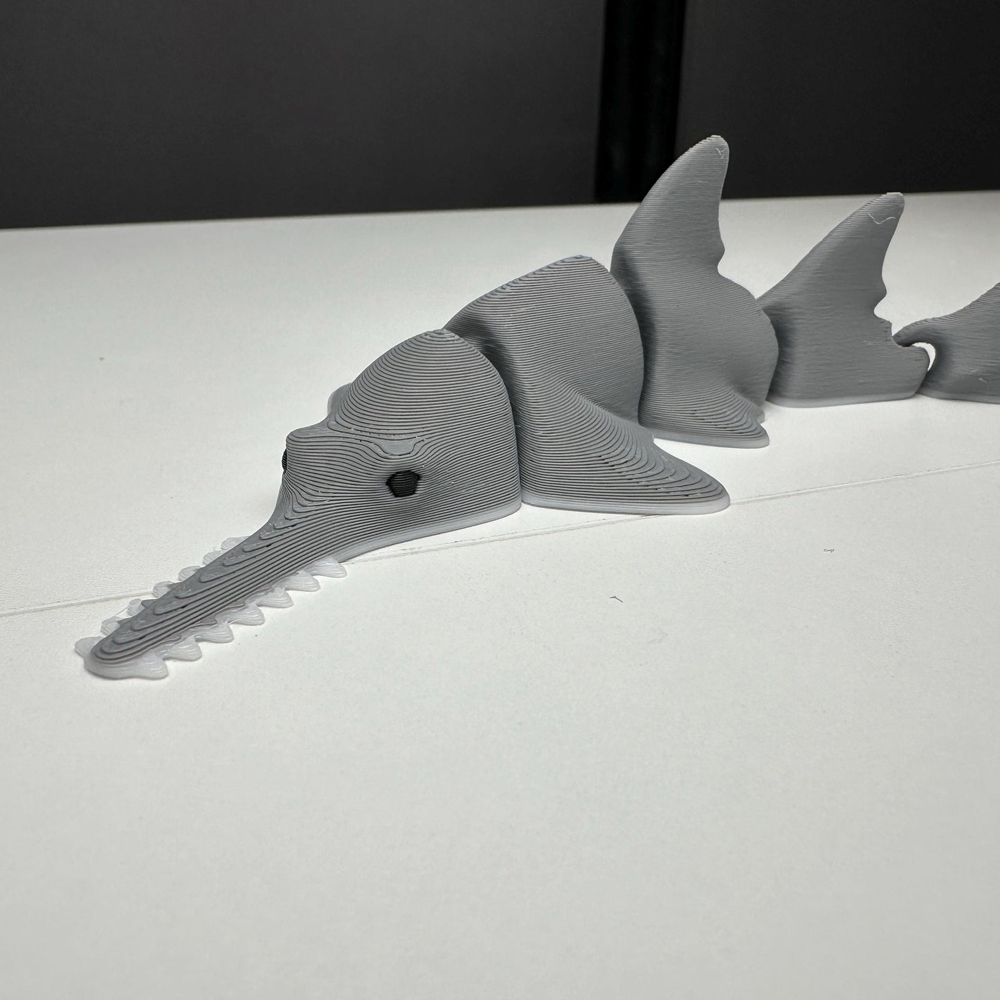 Sawfish – Articulated 3D Printed Display Creature
