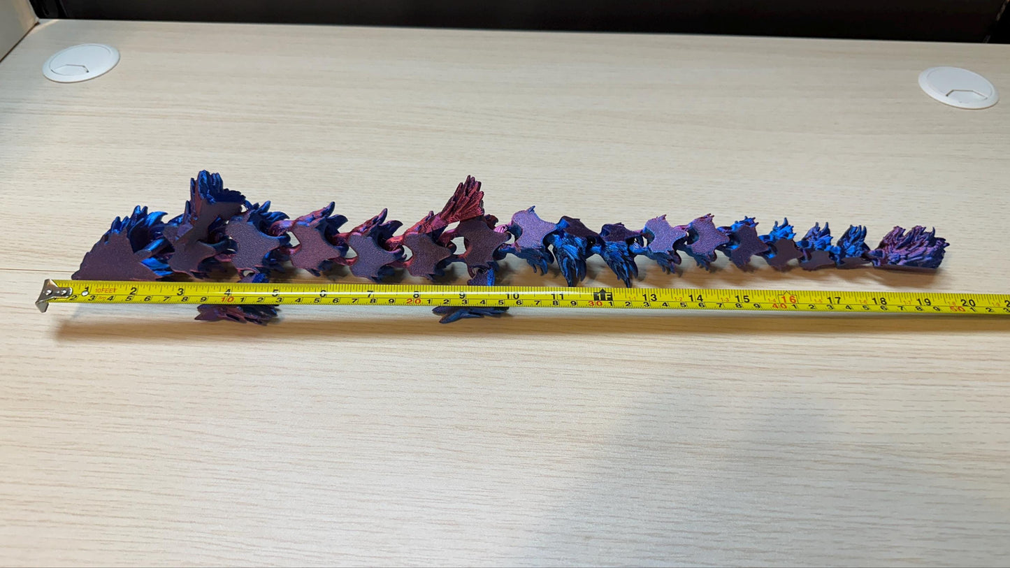 Nature Dragon – Fantasy Display Piece - 3D Printed & Articulating