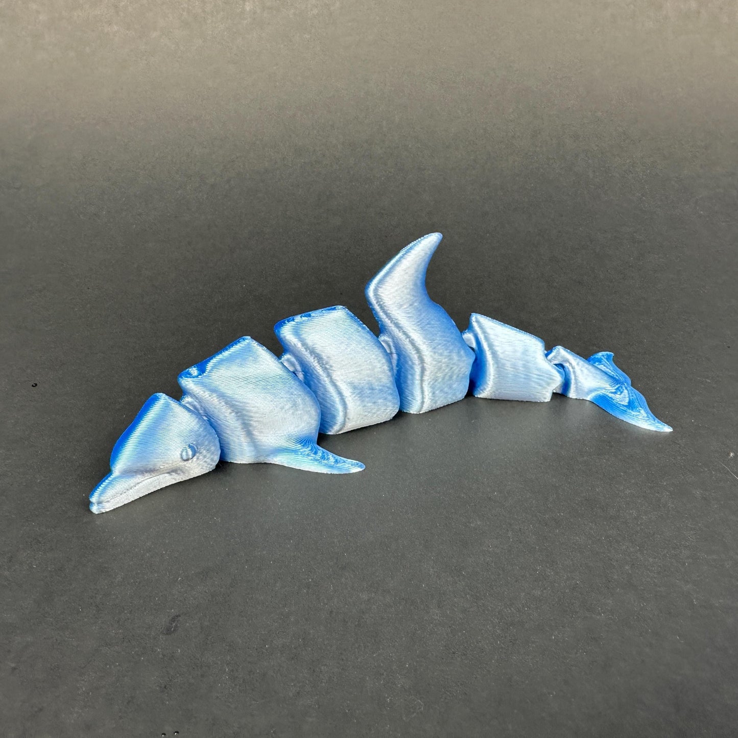 Dolphin Figurine – Articulated Ocean Display | 3D Printed