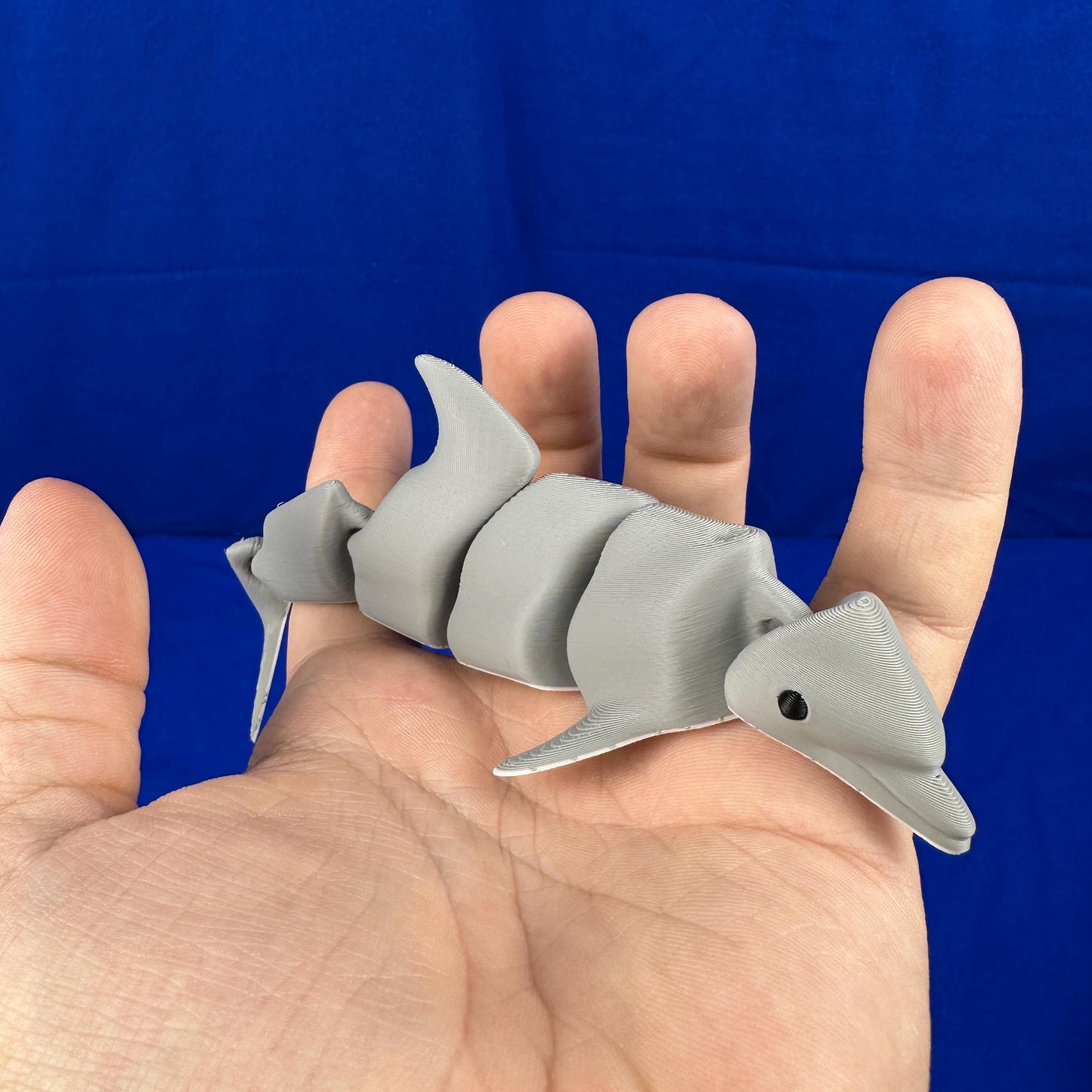 Dolphin Figurine – Articulated Ocean Display | 3D Printed