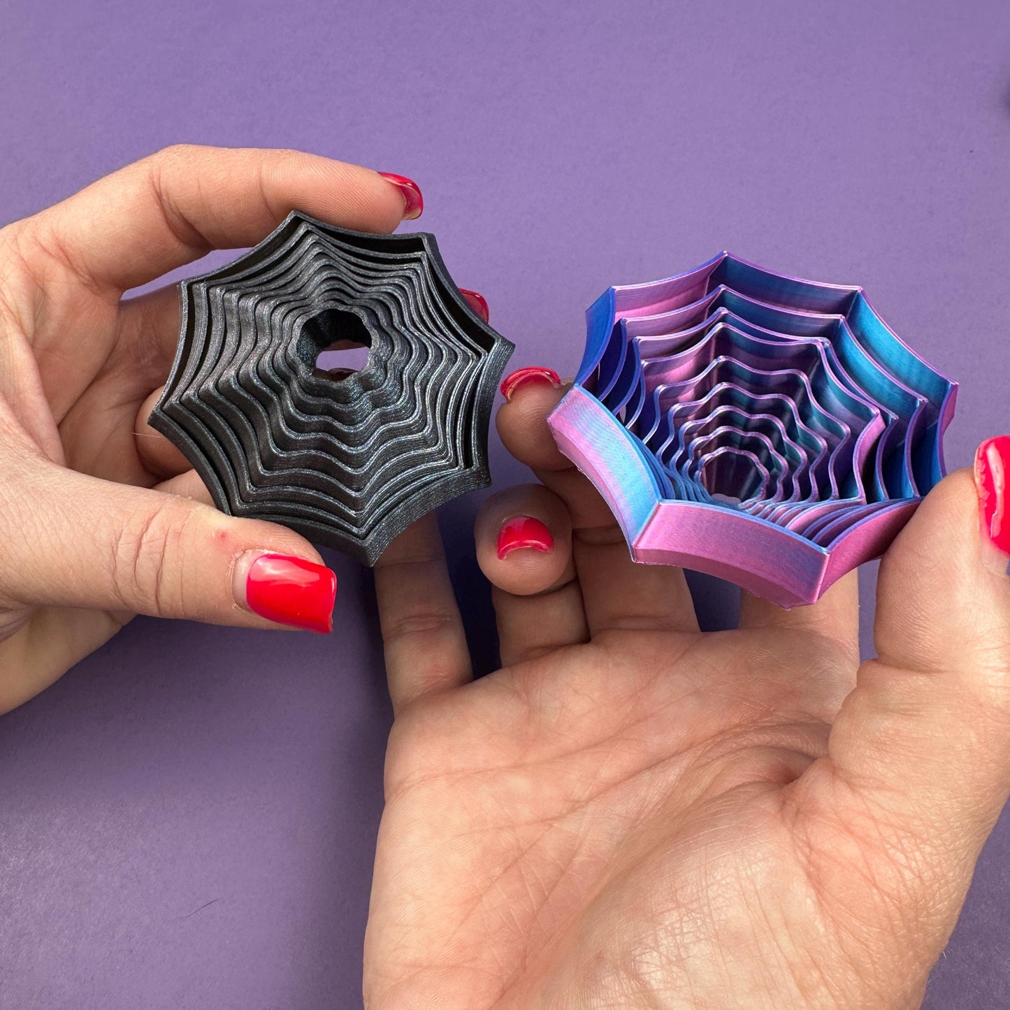 Multi-Design 3D Printed Fidget Toys – Sensory-Friendly Desk Companions
