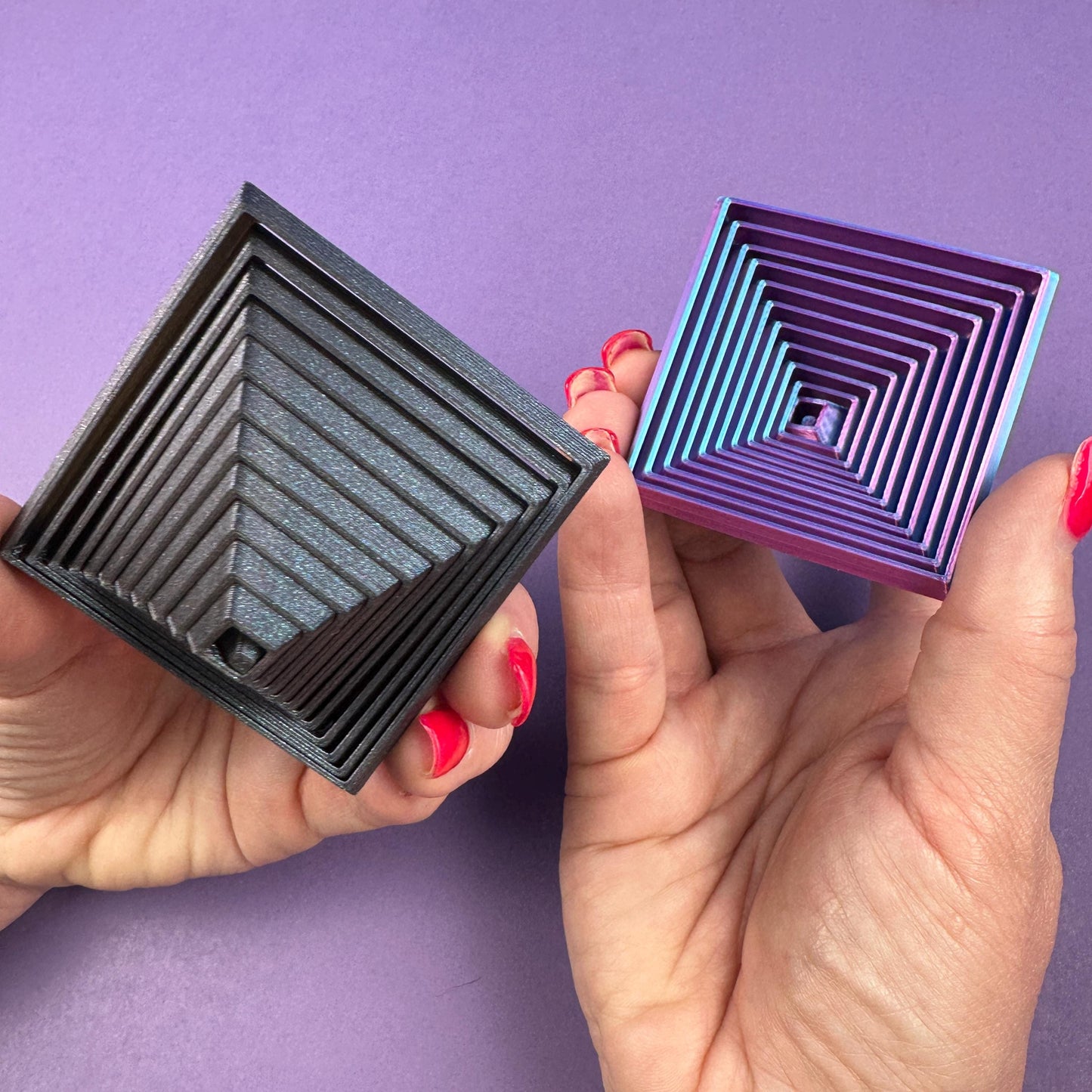 Multi-Design 3D Printed Fidget Toys – Sensory-Friendly Desk Companions
