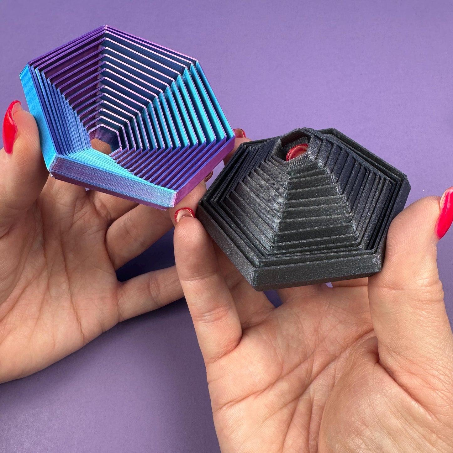 Multi-Design 3D Printed Fidget Toys – Sensory-Friendly Desk Companions