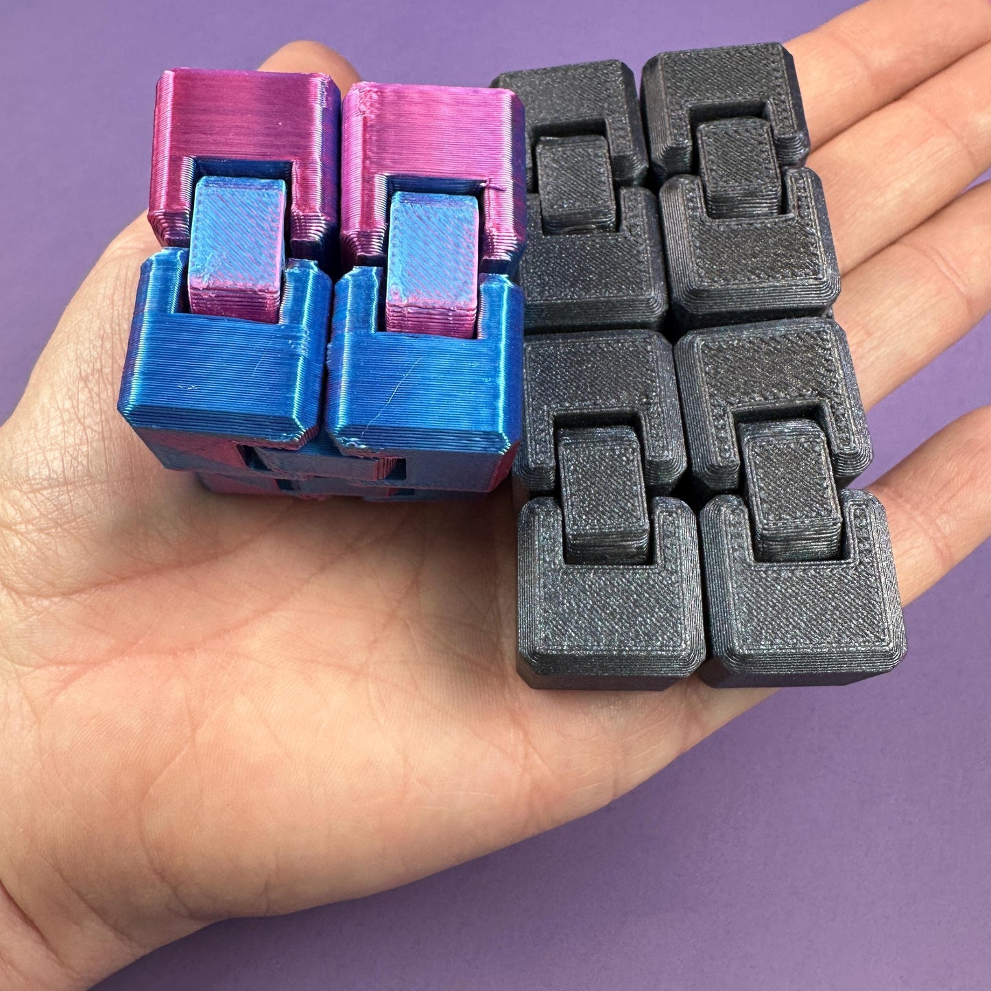 Multi-Design 3D Printed Fidget Toys – Sensory-Friendly Desk Companions