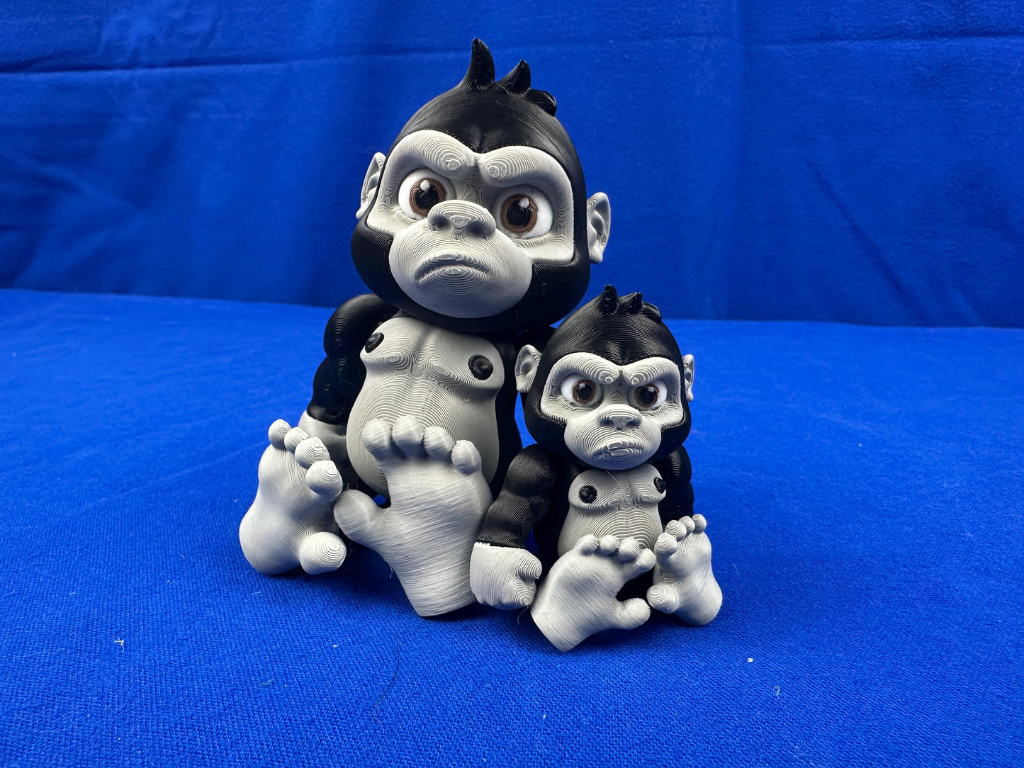 Articulated Gorilla – Collectible with Playful Personality - 3D Printed