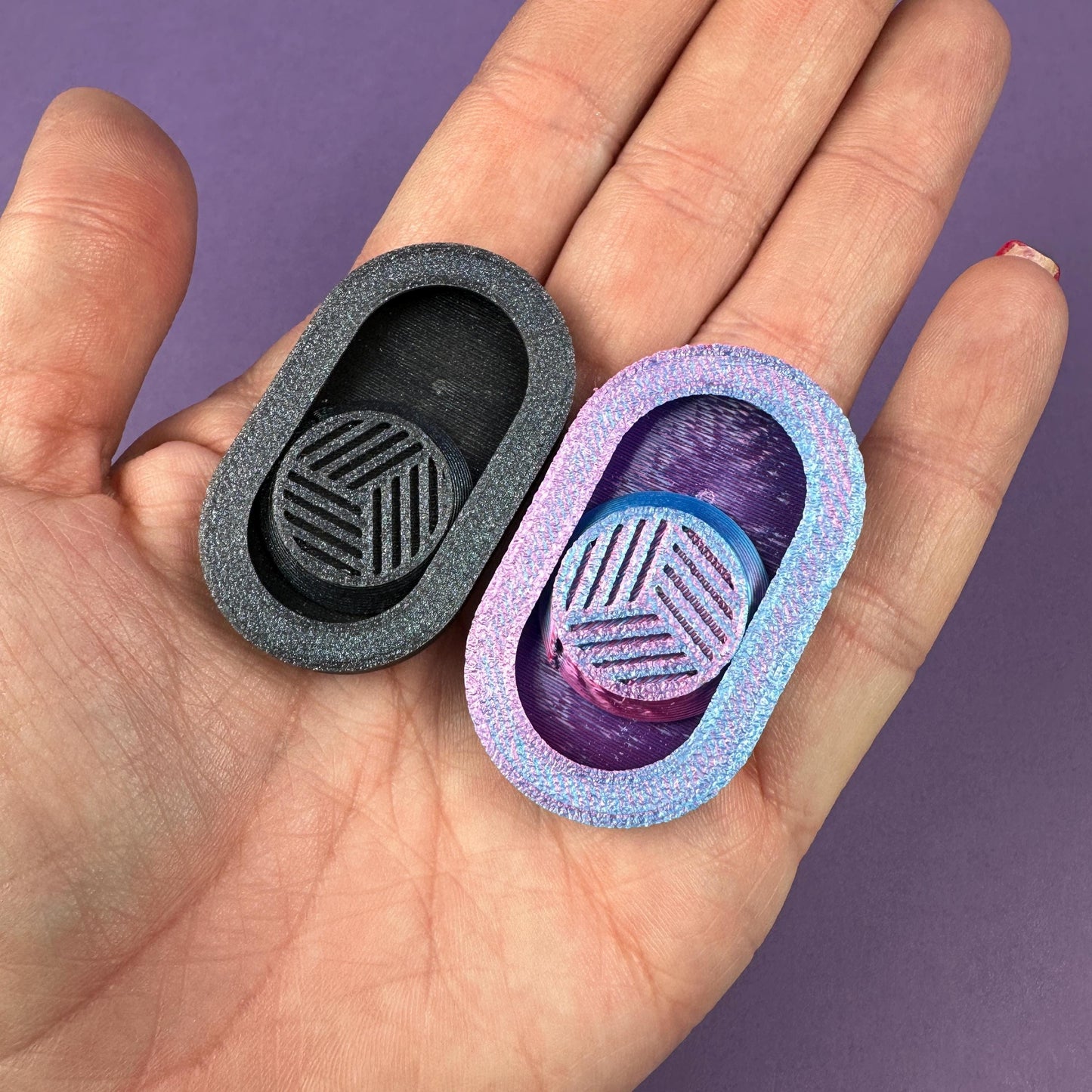 Multi-Design 3D Printed Fidget Toys – Sensory-Friendly Desk Companions