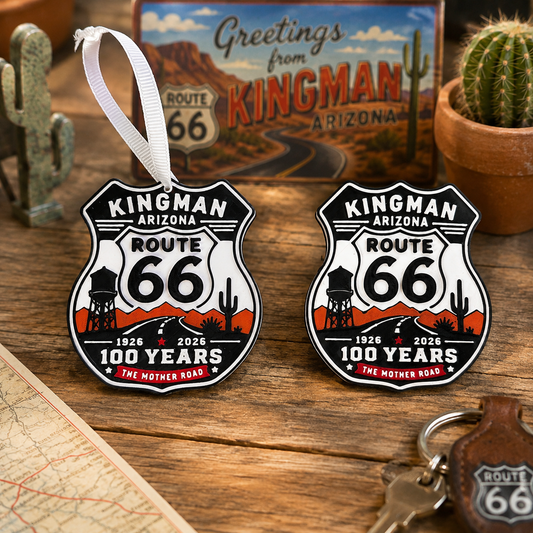 Mother Road Centennial – 3D Printed Route 66 Desert Keepsake