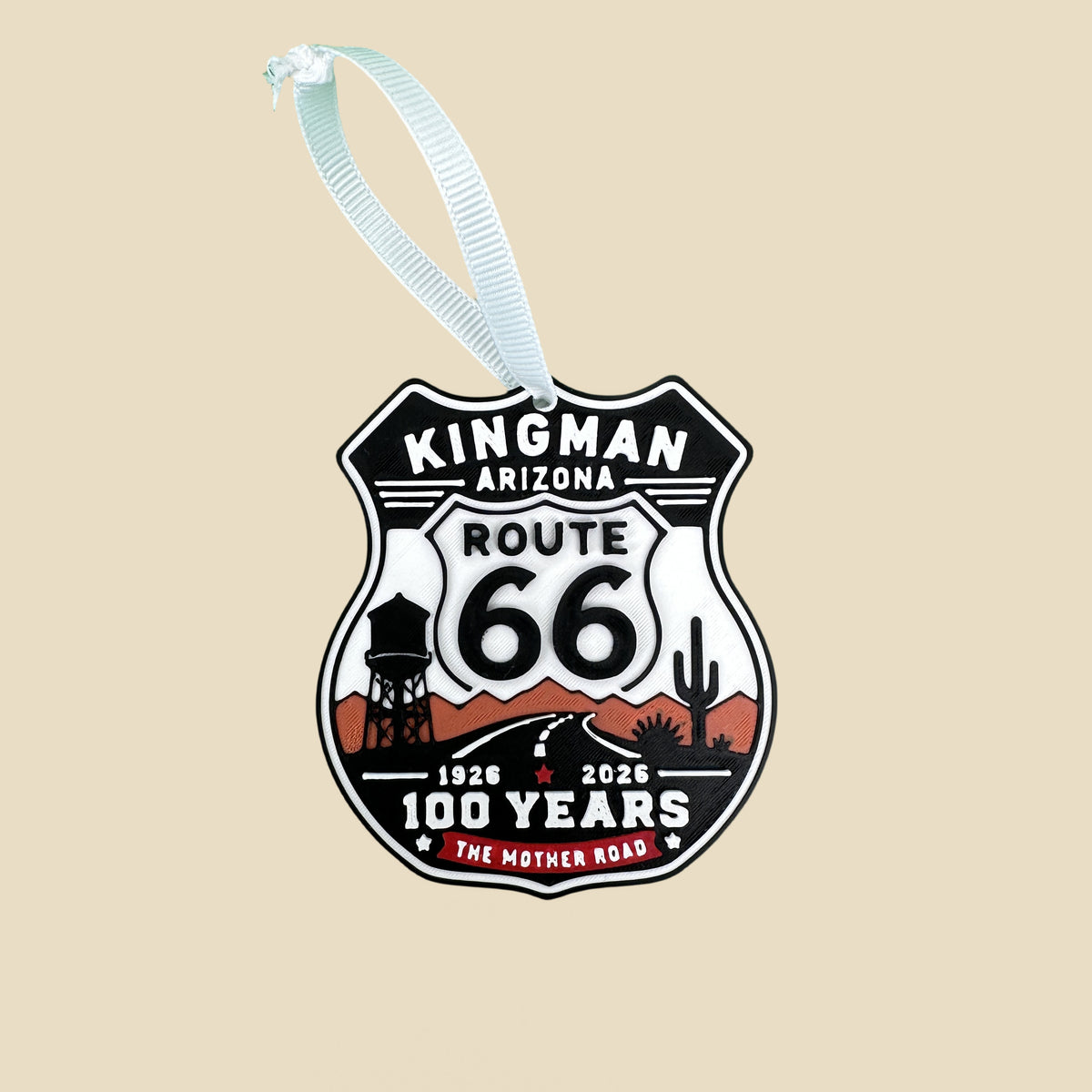 Mother Road Centennial – 3D Printed Route 66 Desert Keepsake