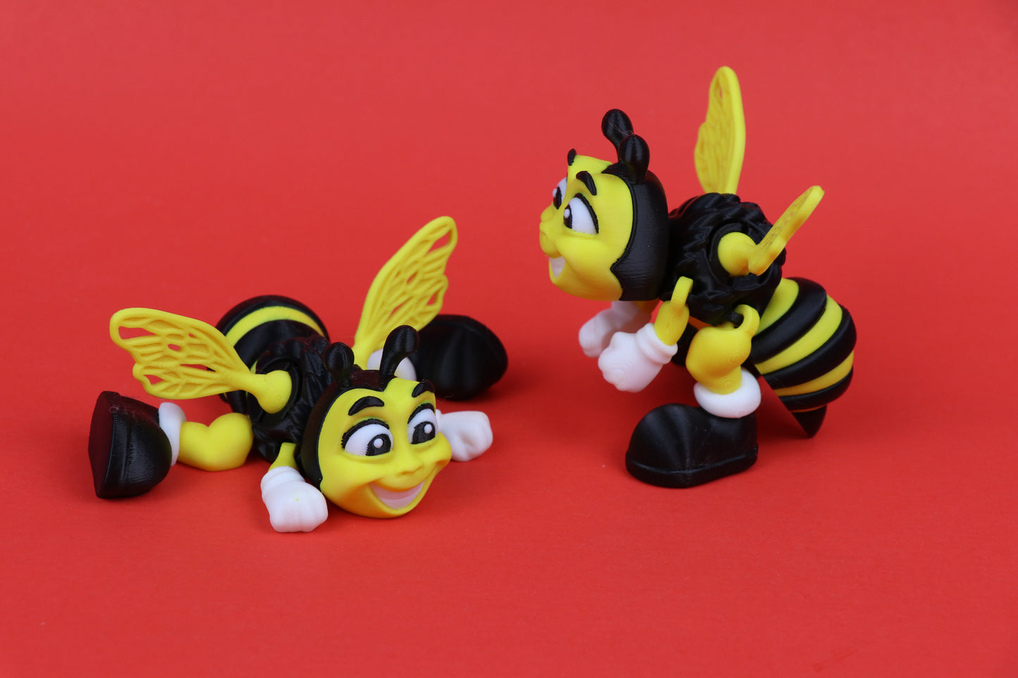Articulating Bee – Posable Desk Buddy | 3D Printed