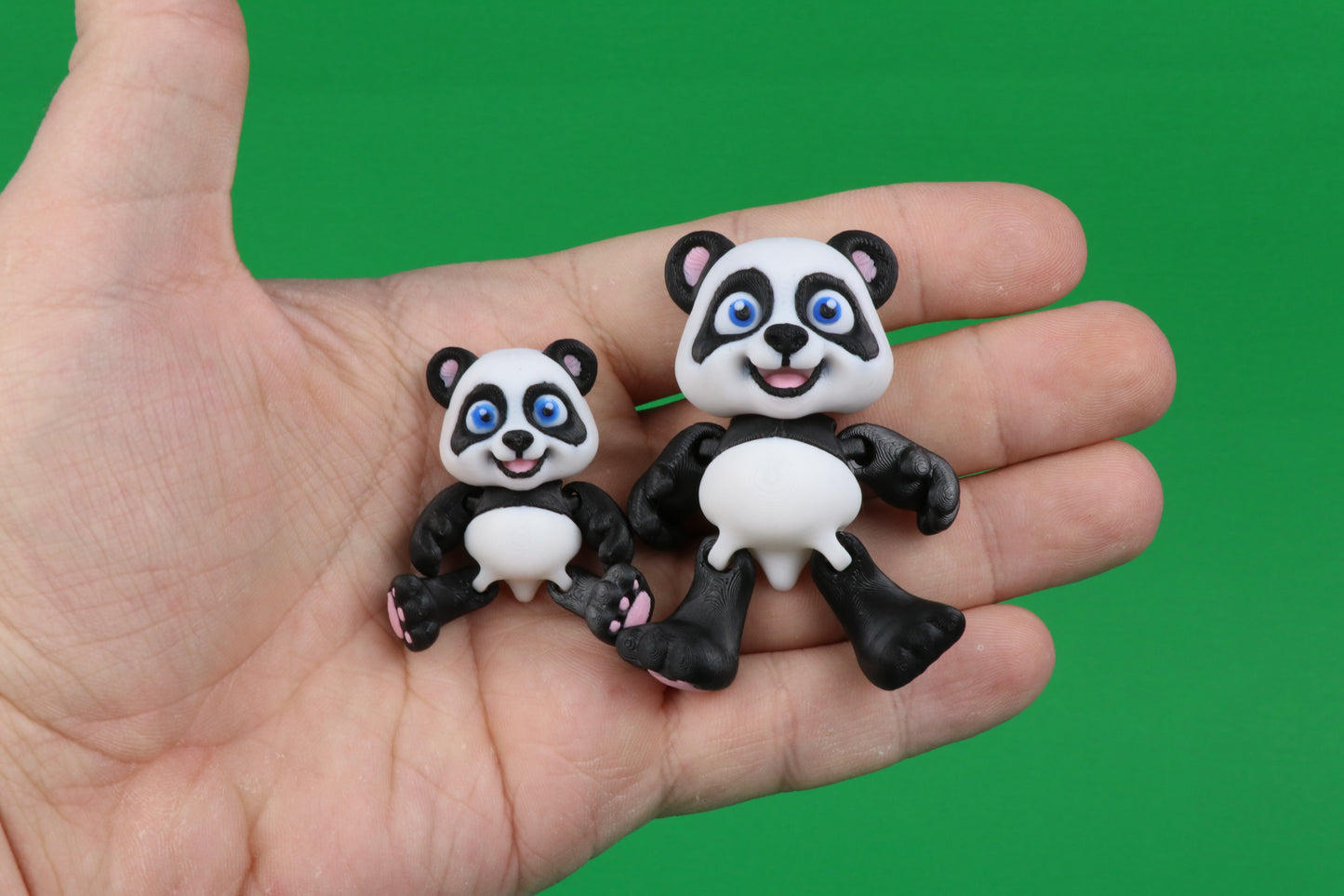 Wildlife Figures – Articulated Decor in Multi-Color PLA - 3D Printed