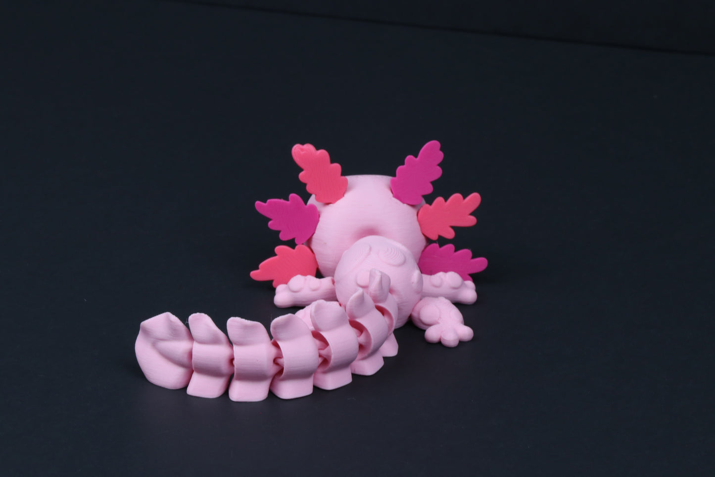 Axolotl – Adorable Shelf Decor in Playful Color Combos - Hand-Finished 3D Printed