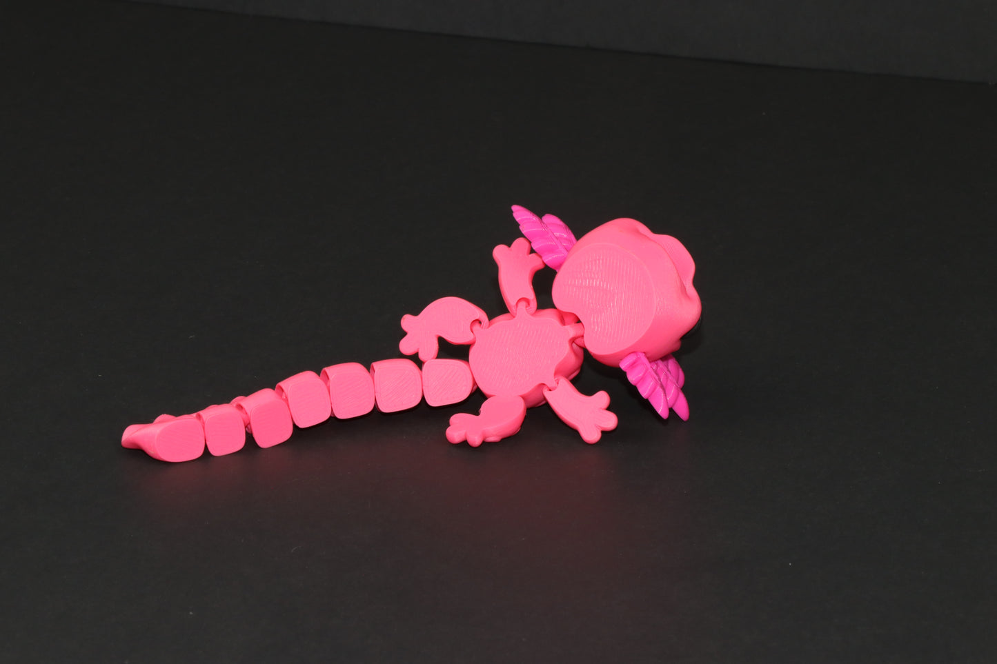 Axolotl – Adorable Shelf Decor in Playful Color Combos - Hand-Finished 3D Printed