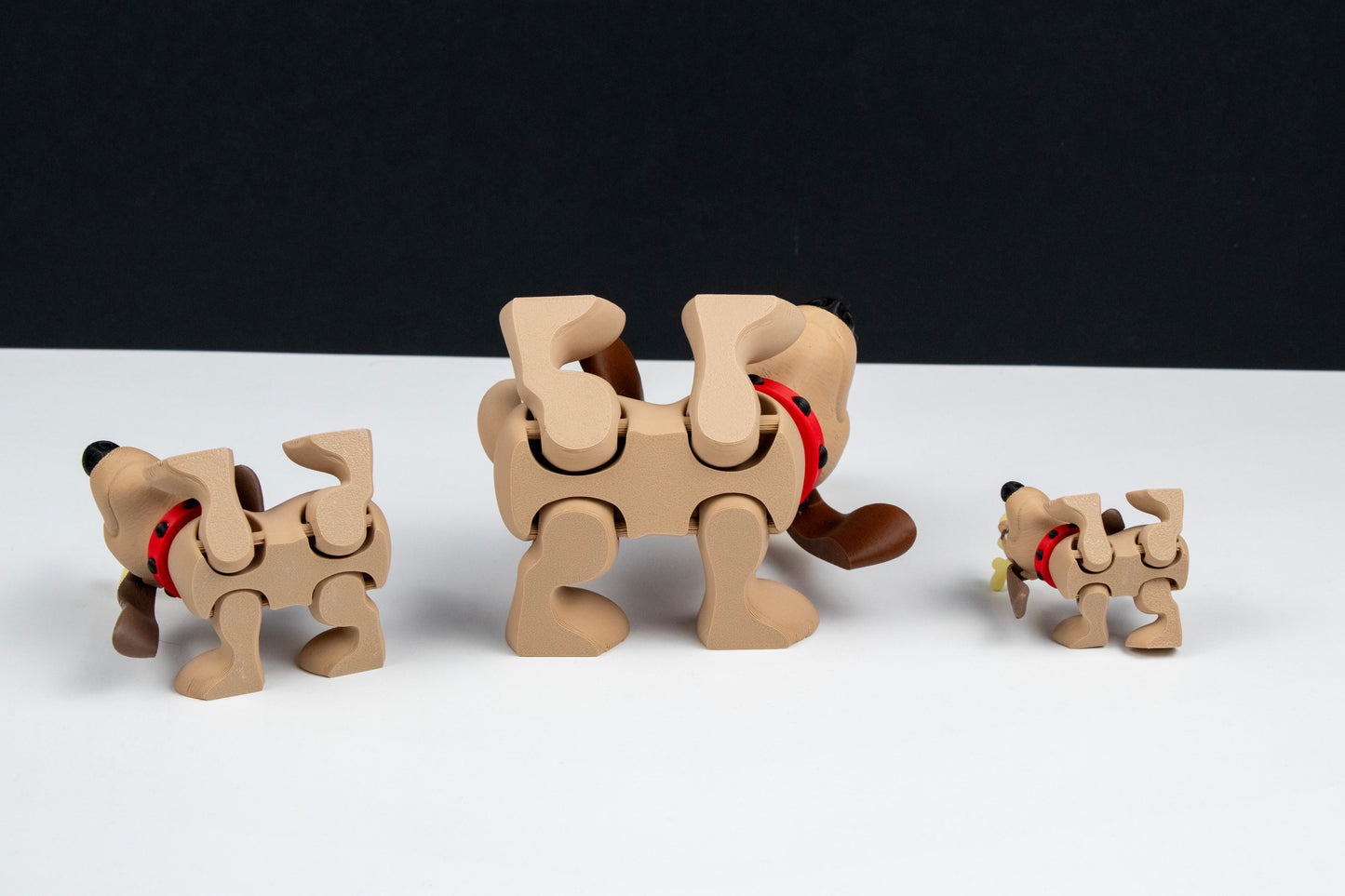 Max the Christmas Dog – Poseable Holiday Desk Figurine