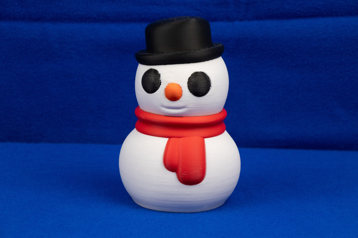 Snowman Figurine – 3D Printed Winter Decor