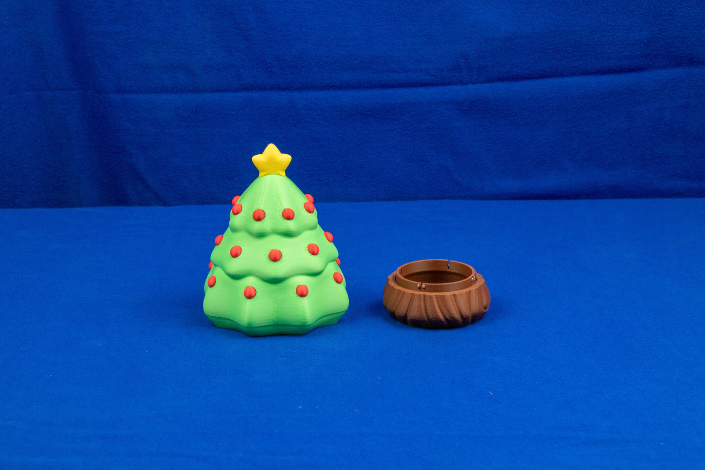 Christmas Tree Secret Container – 3D Printed Holiday Keepsake