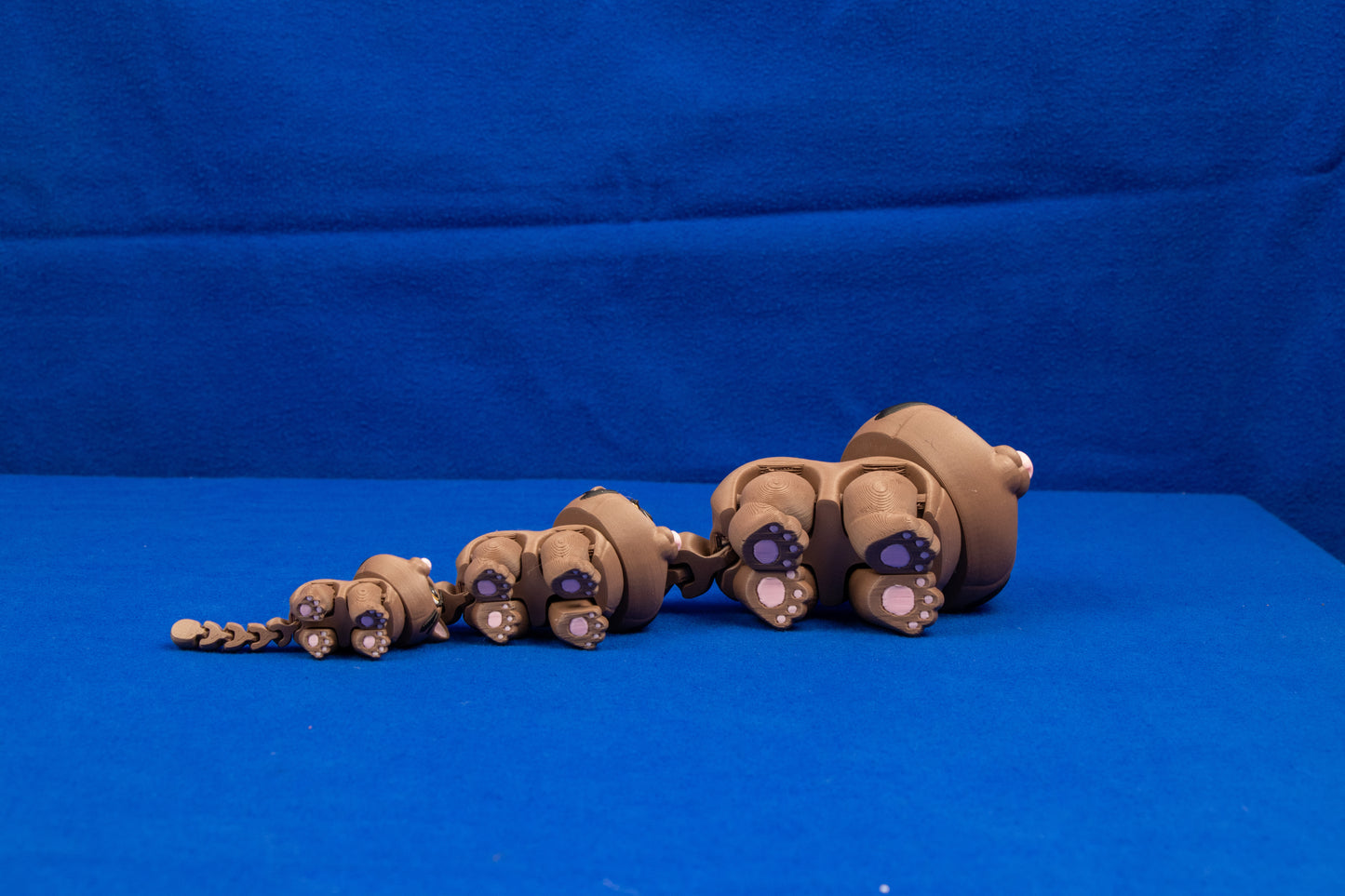 Moon-Eyed Cat – 3D Printed Desk Companion – Toe Bean Variants Available!