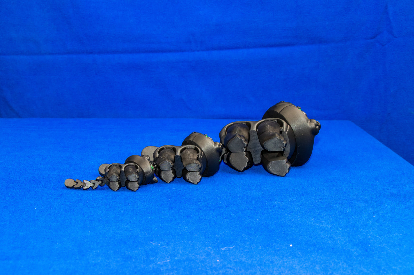 Moon-Eyed Cat – 3D Printed Desk Companion – Toe Bean Variants Available!