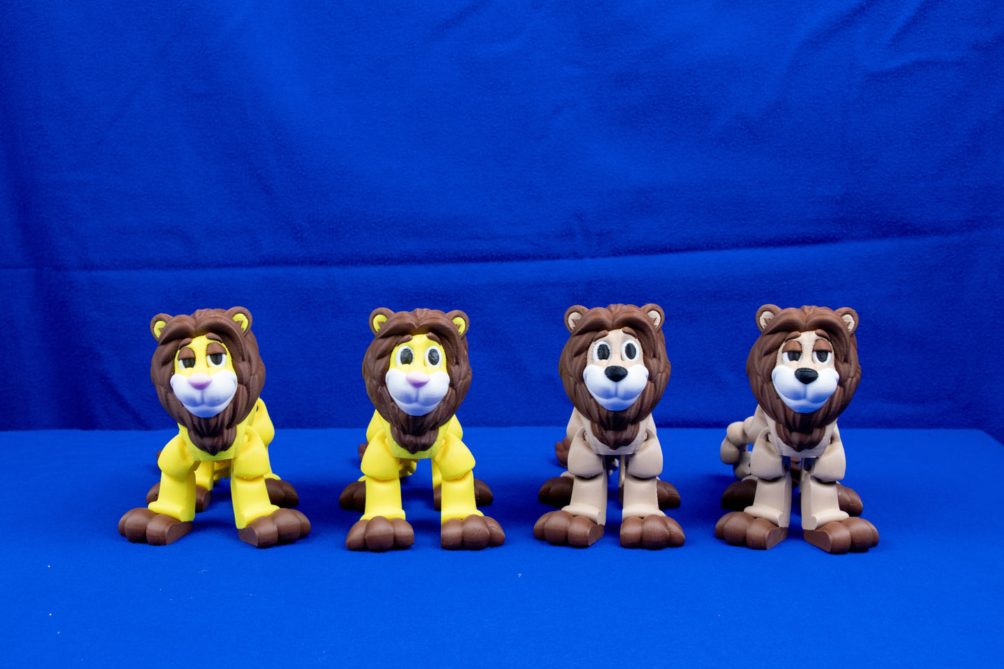 Mighty Lion – Articulated Collectible with Flexible Tail