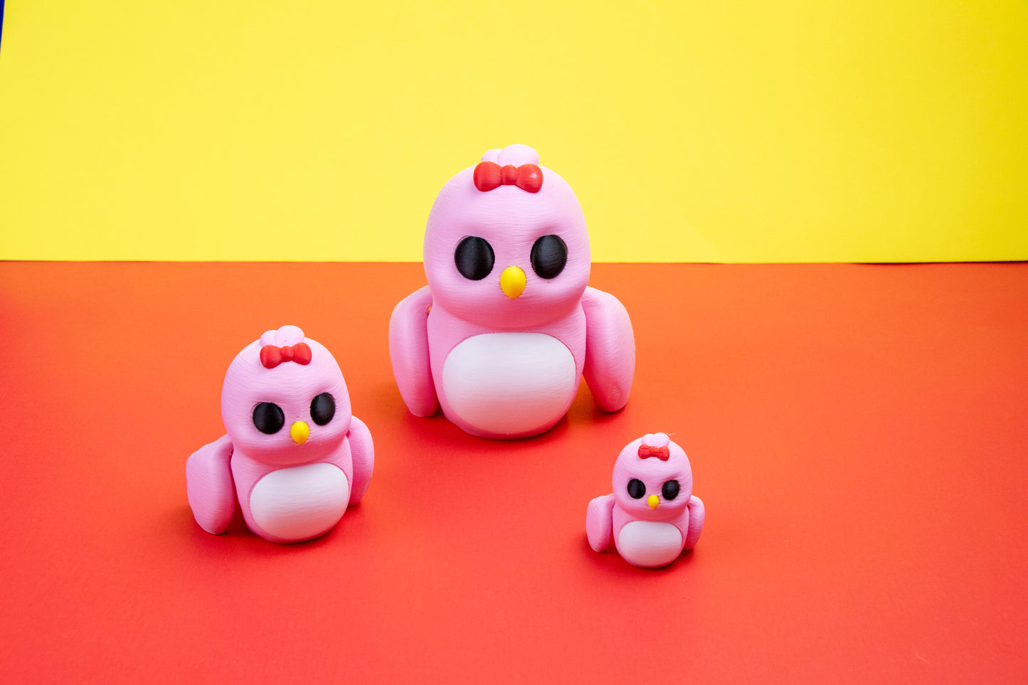 Lovebirds – Bird Couple Decor Set (2 Pieces) – 3D Printed Desk & Shelf Display