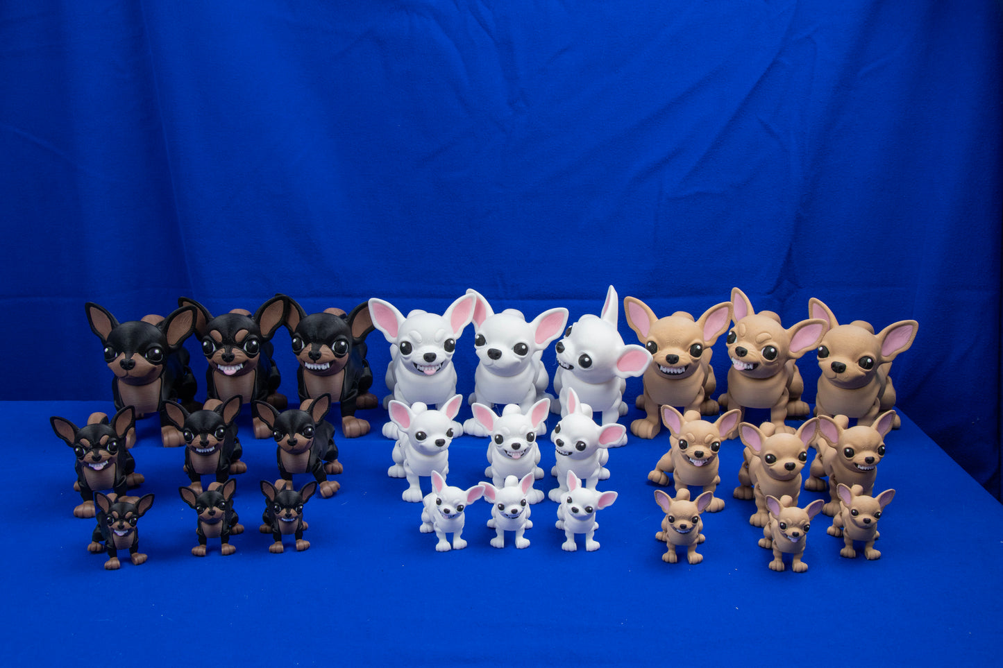 Articulated Chihuahua – Poseable Desk Companion in Multiple Styles – Customization Available!