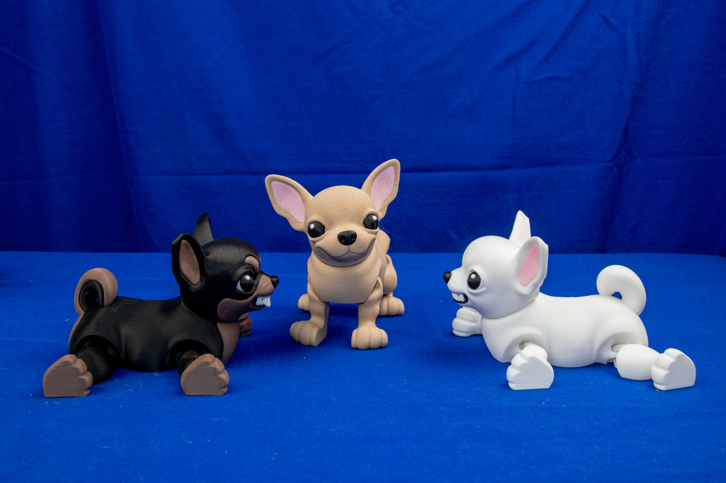 Articulated Chihuahua – Poseable Desk Companion in Multiple Styles – Customization Available!