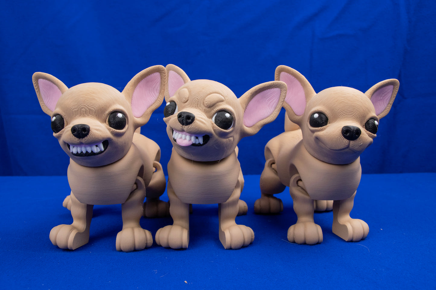 Articulated Chihuahua – Poseable Desk Companion in Multiple Styles – Customization Available!