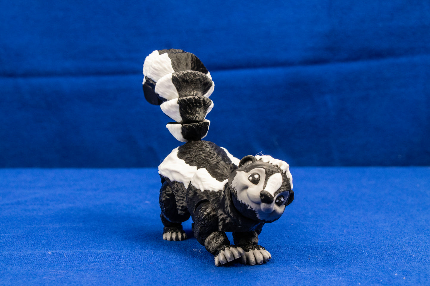 Articulated Skunk – Poseable Desk Companion in Multiple Sizes – Customization Available!