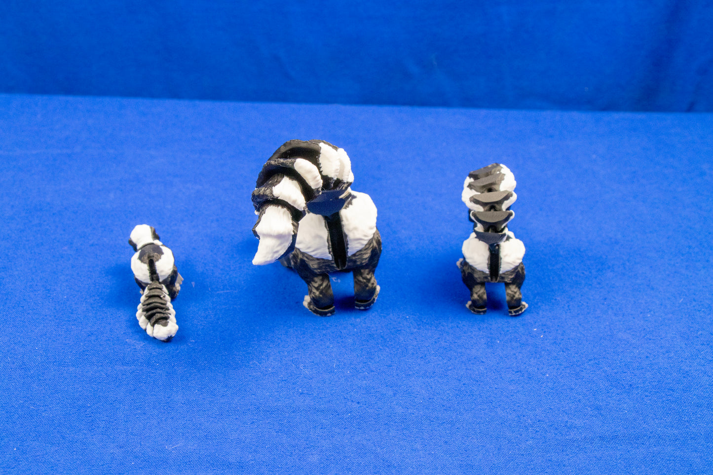 Articulated Skunk – Poseable Desk Companion in Multiple Sizes – Customization Available!