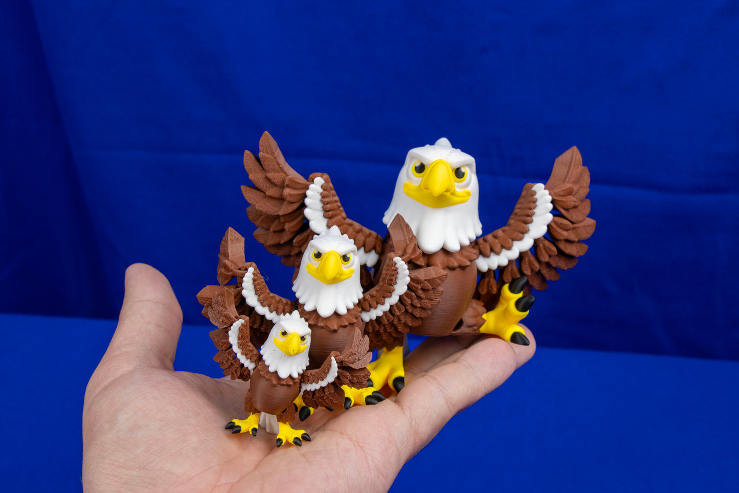 Patriotic Eagle Collection – Majestic Display Figures in Multiple Styles & Sizes – Customization Available!