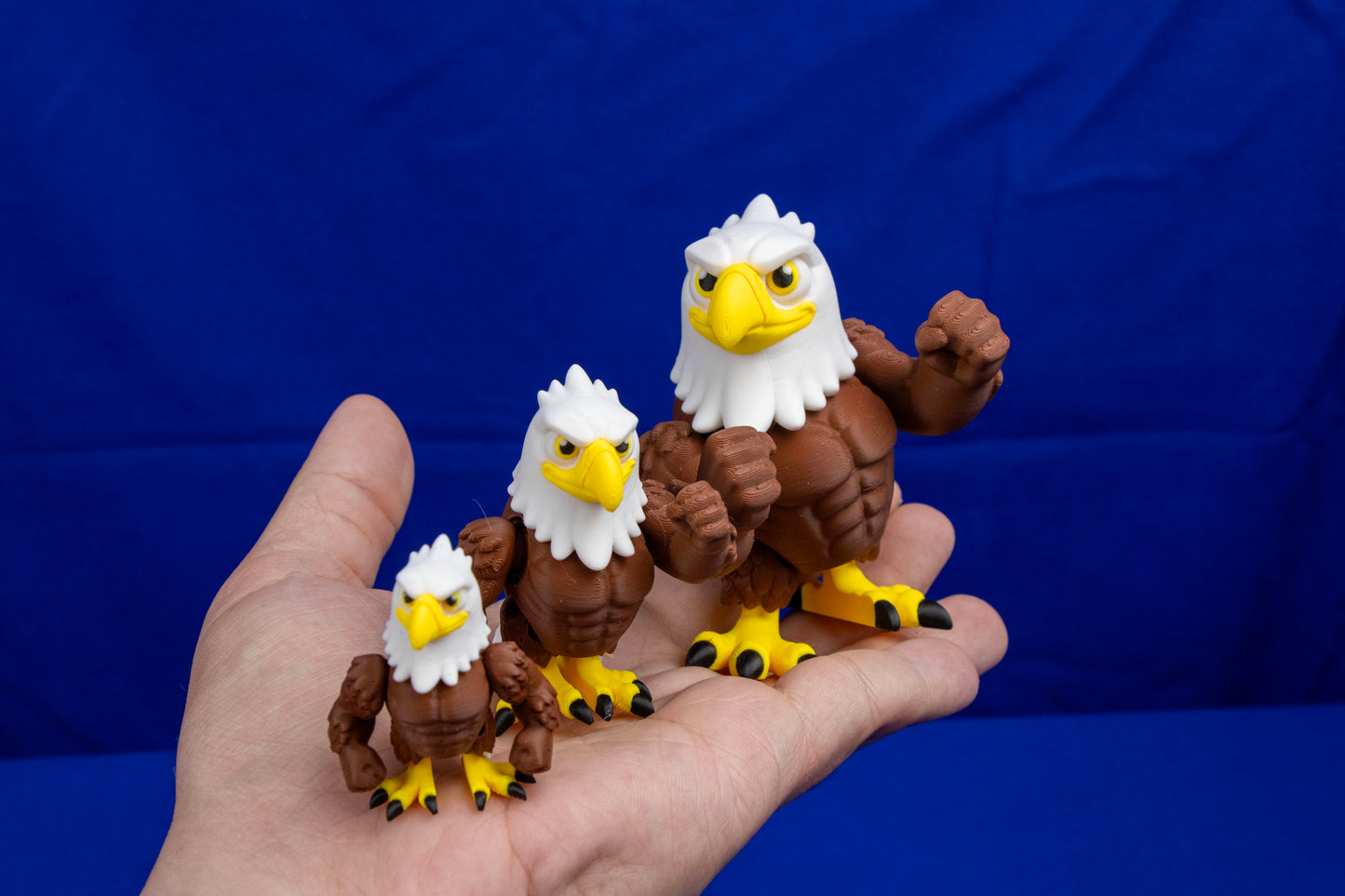 Patriotic Eagle Collection – Majestic Display Figures in Multiple Styles & Sizes – Customization Available!