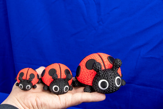 Ladybug – Adorable Handmade Desk Decor in Three Sizes – Customization Available!